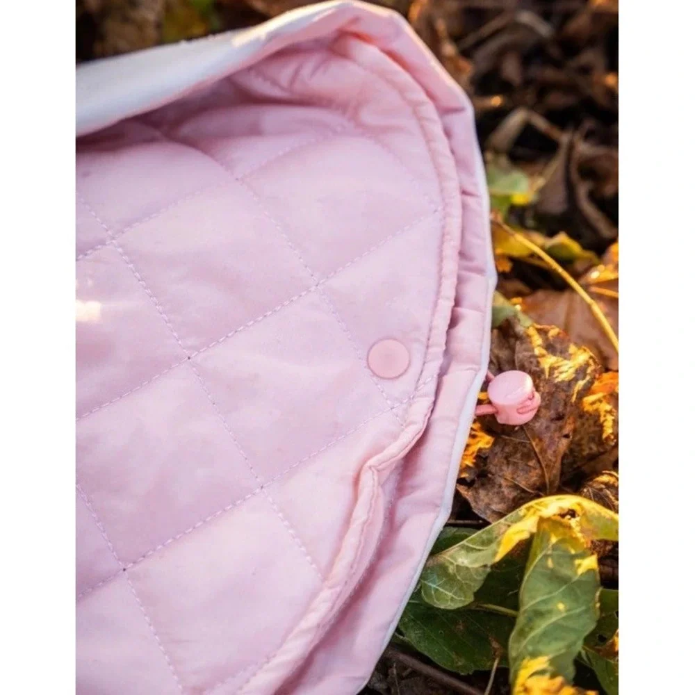 RIFRUF Pink/White‎ Stormhunter Dog Raincoat, Sakura, 8 (XS)